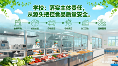 教育部开展校园食